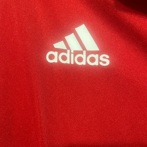 Adidas Red Track Jacket - Picture 2 of 4